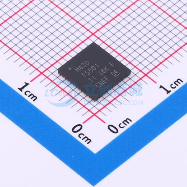 具有 16KB 闪存、4KB SRAM、比较器、DMA、UART/SPI/I2C、USB、计时器和硬件乘法器的 25MHz MCU实物图