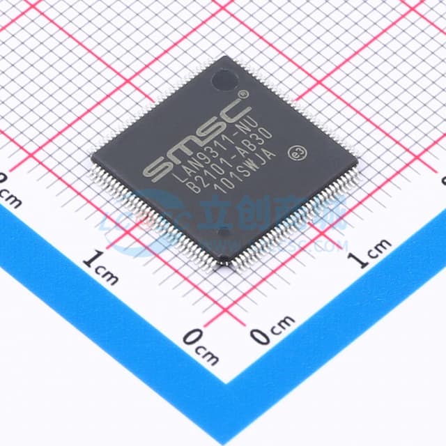 两端口10/100管理型以太网交换机，带16位非PCI CPU接口实物图