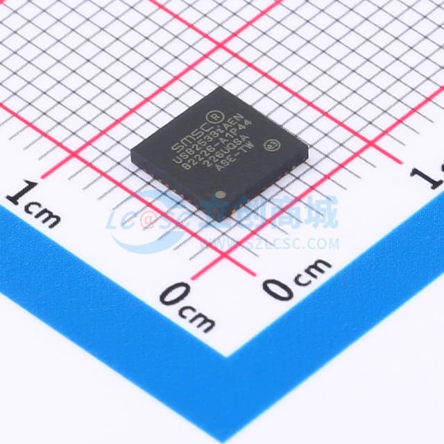 USB 2.0高速3端口集线器控制器实物图