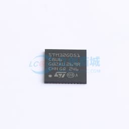 主流Arm Cortex-M0+ 32位MCU，最高64KB闪存，18KB内存，2个USART，定时器，ADC，DAC，通信接口，1.7-3.6V缩略图