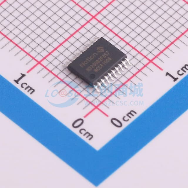 32bit ARM Cortex-M0内核MCU，集成Flash、SRAM、ADC等，支持多通信接口和电容式触摸按键实物图