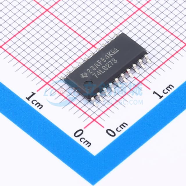 带清零端的八进制 D 型触发器实物图