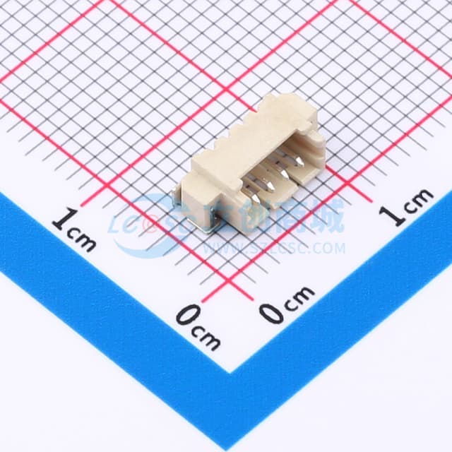 1x4P 间距:1.25mm 卧贴 系列:PicoBlade(MX 1.25)实物图