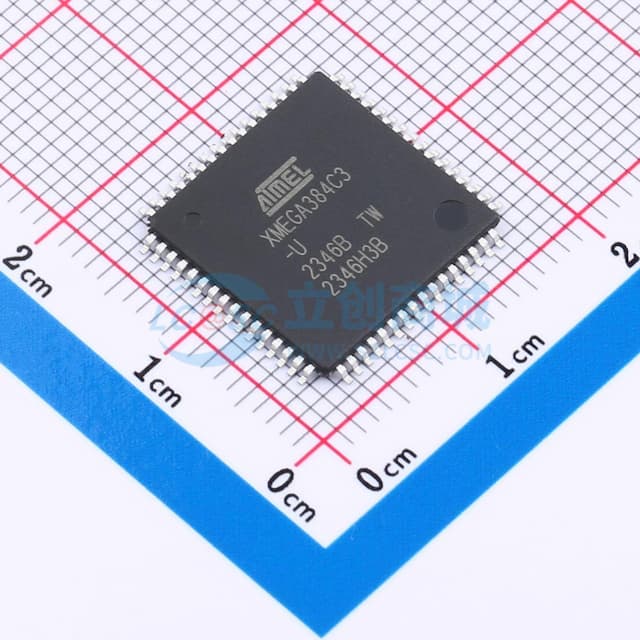 ATXMEGA384C3-AU实物图