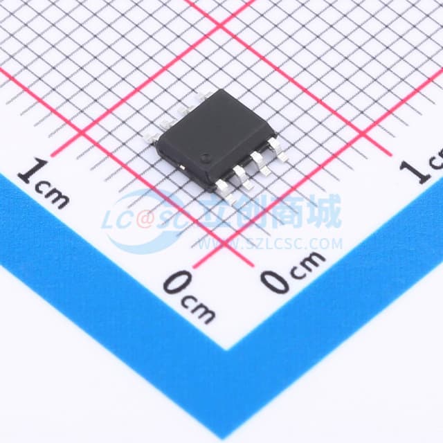 16引脚8位AD型OTP单片机实物图