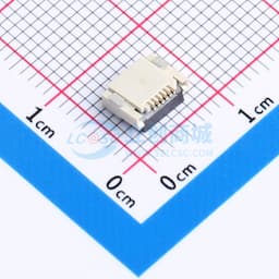 间距:0.5mm P数:6P 翻盖式 双侧触点/上下接缩略图