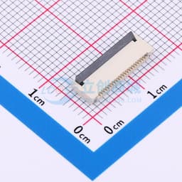 间距:0.5mm P数:22P 翻盖式 双侧触点/上下接缩略图