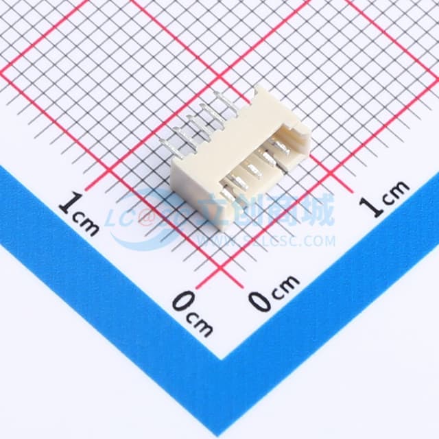 1x5P 间距:1.25mm 直插 【插件】实物图