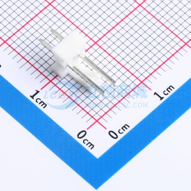 1x2P 间距:2.54mm 直插 【插件】实物图