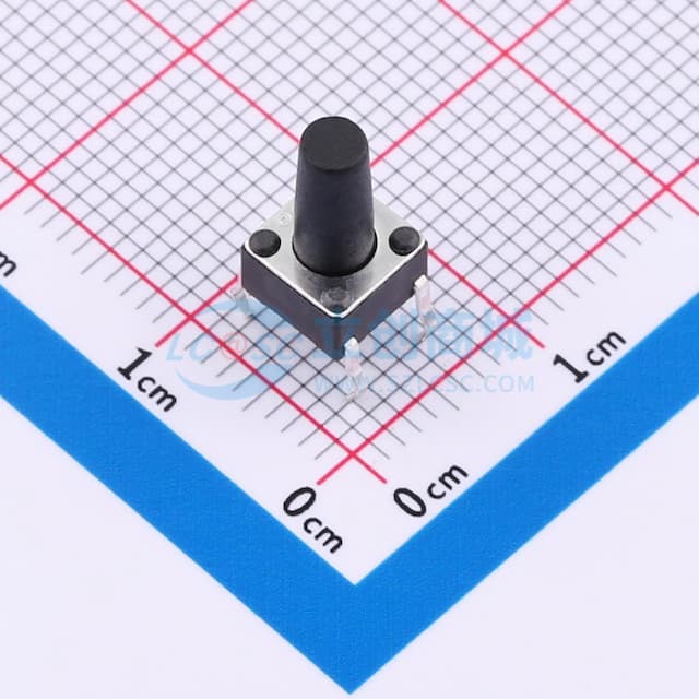 6mm*6mm*11mm 12V 50mA【轻触】实物图
