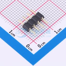 1x4P 间距:2.54mm 圆针 直插 【排针】缩略图