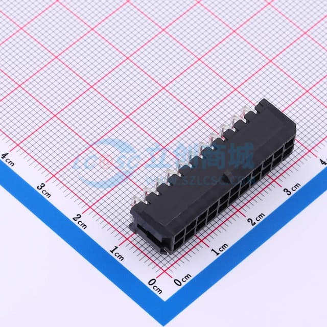 2x11P 间距:3mm 弯插 【插件】实物图