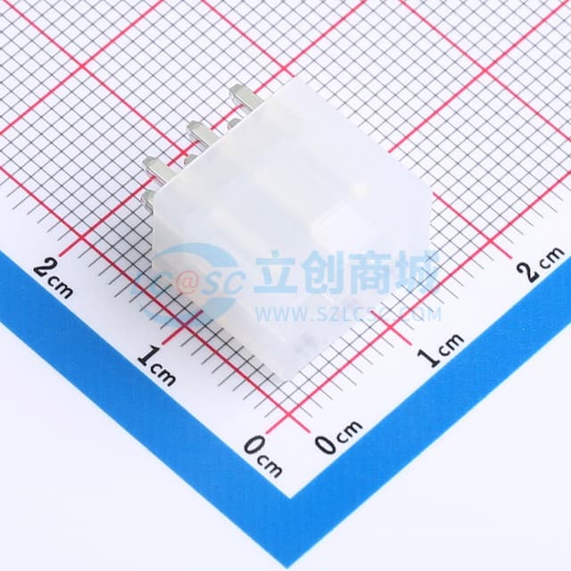 2x3P 间距:4.2mm 直插 【插件】实物图
