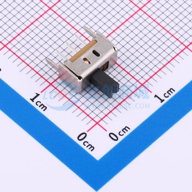 直插双档 滑动开关 【插件】实物图