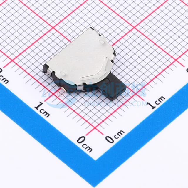 上中下按键拨轮开关 12mm*12mm实物图