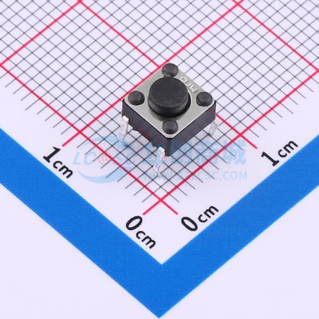 6mm*6mm*4.3mm 12V 50mA【轻触】实物图