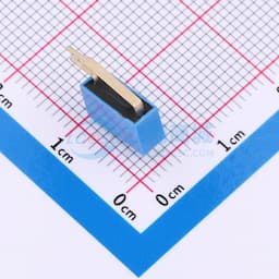 蓝色1PIN立式直插侧拨拨码开关 【拨码】缩略图