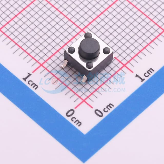 6*6*5mm 立贴 轻触开关实物图