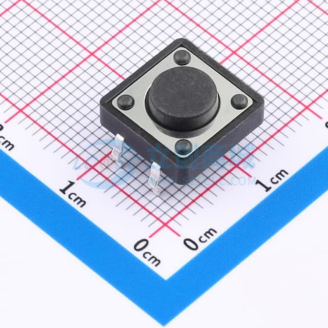 12mm*12mm*5mm 12V 50mA【轻触】实物图