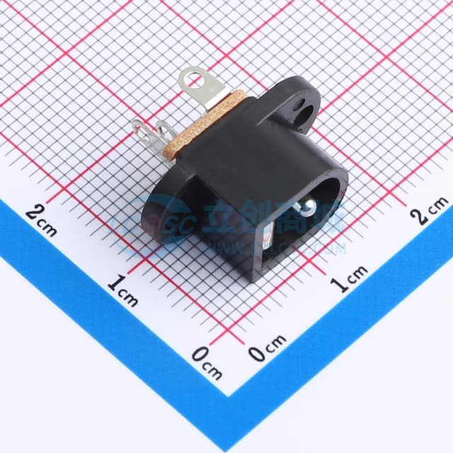 DC电源插座 内径:2mm 【AC】实物图