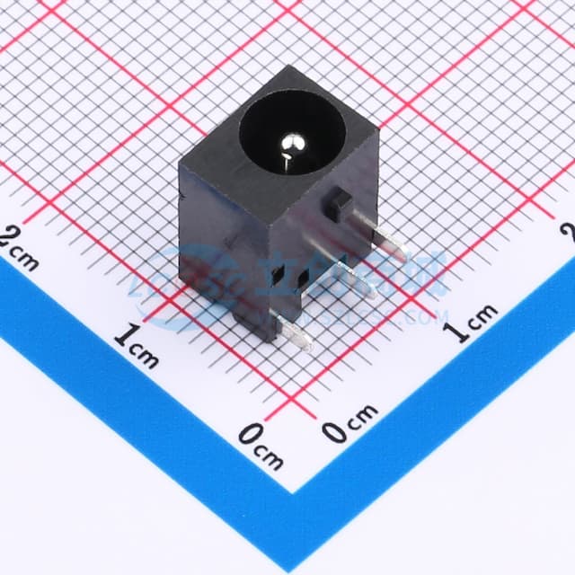 DC电源插座 内径:2mm 外径:6mm 【AC】实物图
