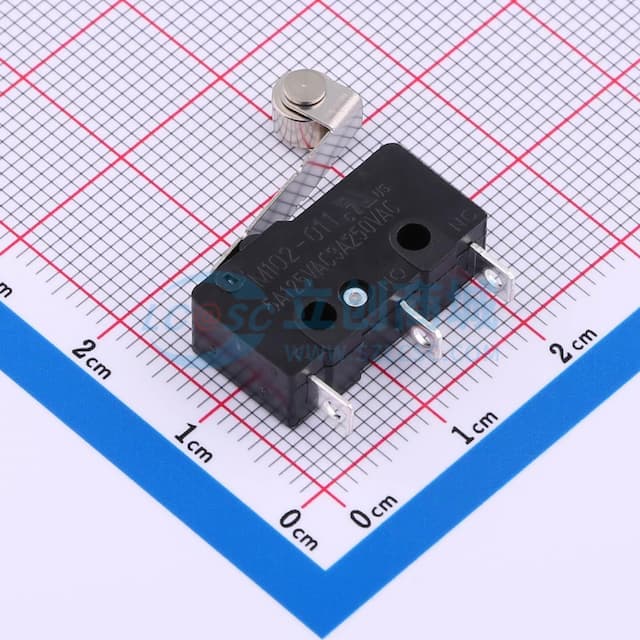 19.85*6*20mm 插件微动开关 【行程】实物图