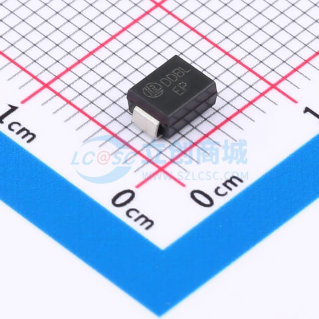 双向TVS 160V截止 峰值浪涌电流：2.3A实物图