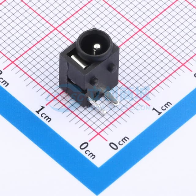 DC电源插座 内径:1.45mm 【插件】实物图