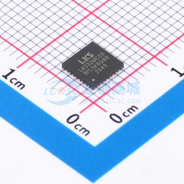 32位电机控制紧凑型MCU实物图
