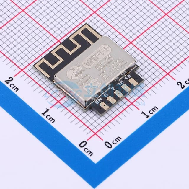 WiFi&Bluetooth模组,ESP8685芯片,16Mbit Flash,金手指模组实物图