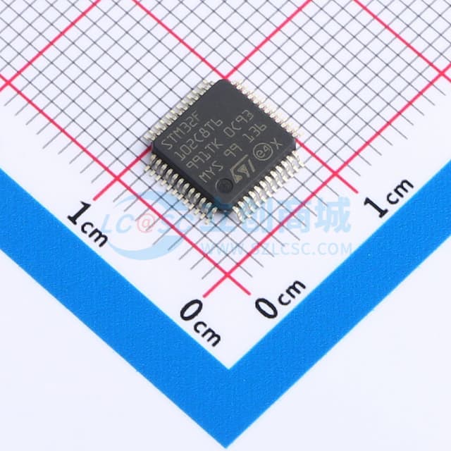 主流USB基本型系列ARM Cortex-M3 MCU，具有64 KB Flash、48 MHz CPU和USB FS实物图