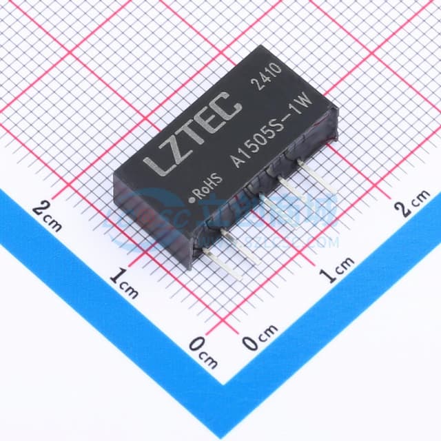 可正负配置 DC-DC模块,双组输出实物图
