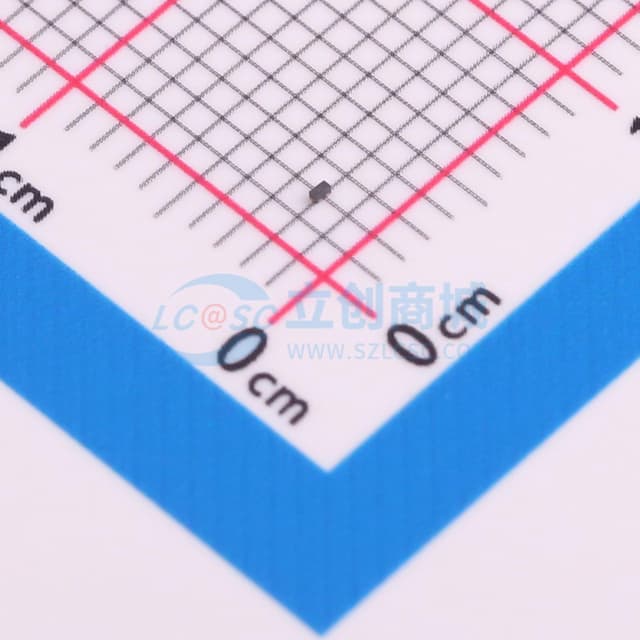 丝印:H 双向ESD 5V截止 峰值浪涌电流：5A@8/20us实物图