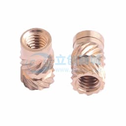 众仪 土八热熔铜螺母 m4*10*6内螺纹*长度*外径缩略图