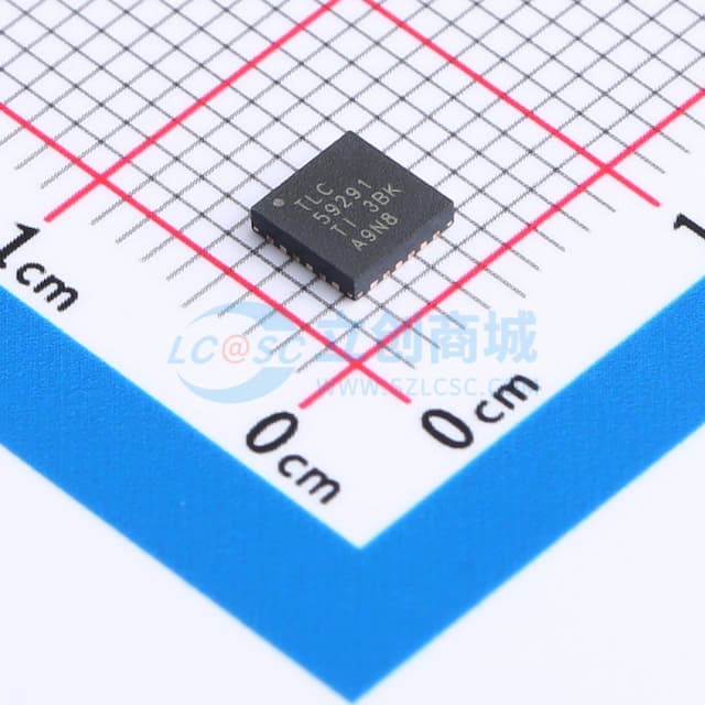 用于LED灯且具有7位亮度控制、低静态电流和完全自诊断的多通道恒流LED驱动器实物图