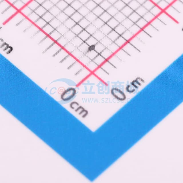 丝印:A工 双向ESD 5V截止 峰值浪涌电流：8A@8/20us实物图