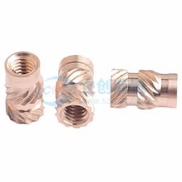 众仪 土八热熔铜螺母 m4*10*6内螺纹*长度*外径缩略图