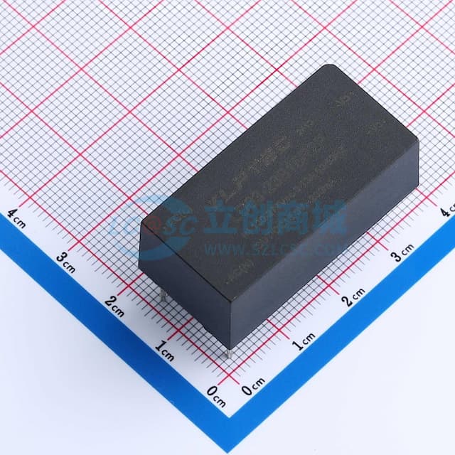 3W隔离稳压单路输出AC/DC电源模块实物图