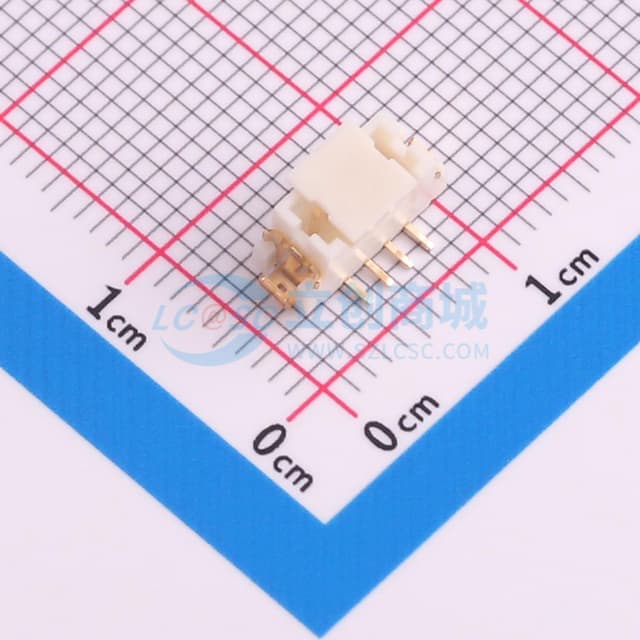 1x4P 间距:1.25mm 立贴实物图