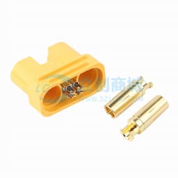 AMASS(艾迈斯)3件套 2功率针+4数据针混合70A大电流插头 母头AS150U(2+4)-F.G.Y缩略图