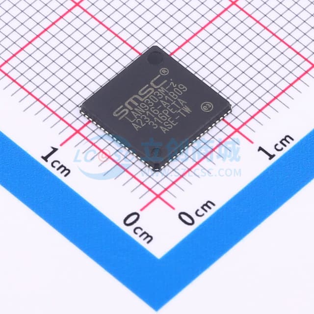 LAN9303M/LAN9303Mi 三端口10/100管理型以太网交换机实物图