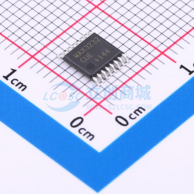 MAX3232CUE+T实物图
