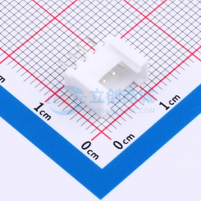 1x4P 间距:2mm 直插实物图