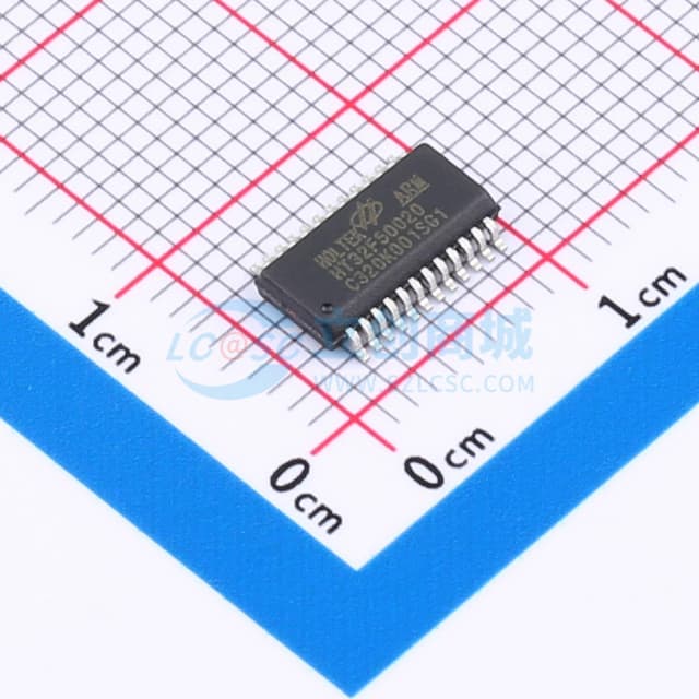 Cortex-M0+ 32-Bit 5V MCU实物图
