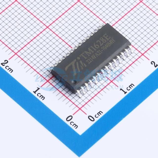 LCD显示驱动芯片实物图