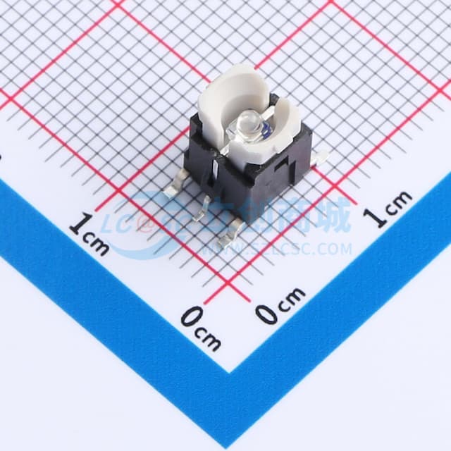 6*6*9mm 立贴 轻触开关实物图