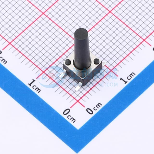 6*6*15mm 立贴 轻触开关实物图
