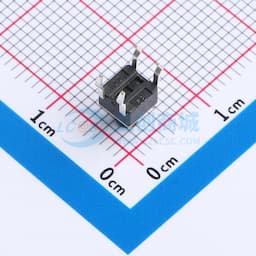 轻触开关4.5*4.5*5.5mm四脚插件圆柄正按250gf 【插件】缩略图