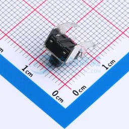 轻触开关6*6*6.5mm带支架插件四脚侧按250gf 【轻触】缩略图