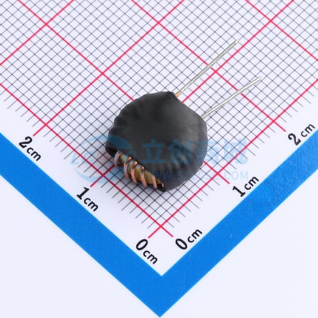 带热缩套管 47uH ±10% 环形电感实物图